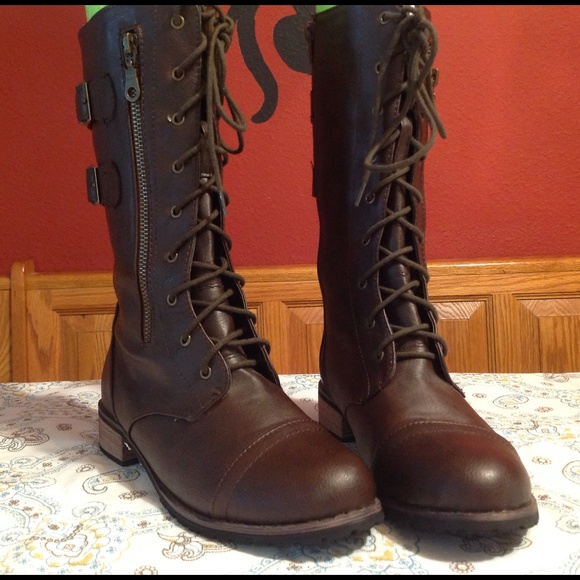Brown boots