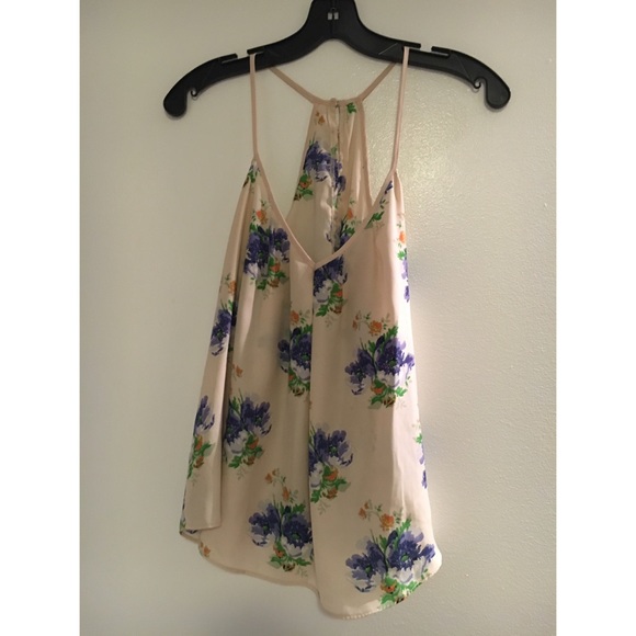 UO flouncy tank top blouse, spaghetti strap