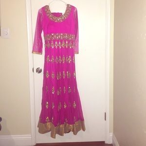 Floor length Anarkali