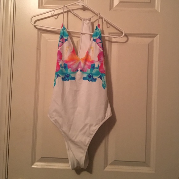 LA Hearts One Piece Swim Suit