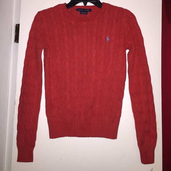 Orange Ralph Lauren Sweater