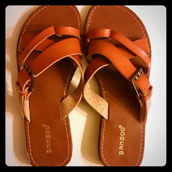 Shoes - Brown strap sandals