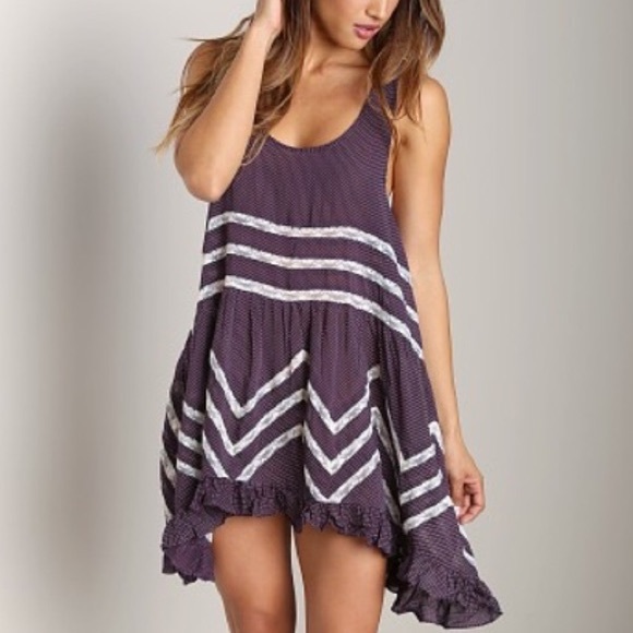 ❌SOLD❌ Free People Voile & Lace trapeze slip