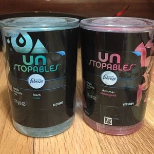 Unstopables febreze candles