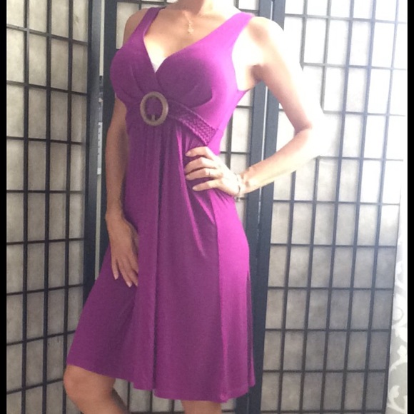Purple dress