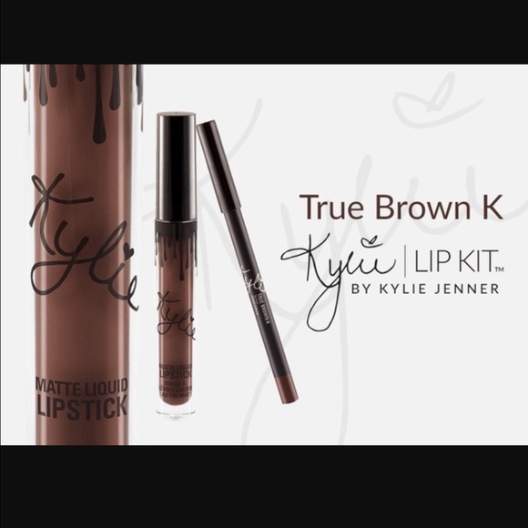 ONE DAY SALE Kylie Lip Kit True Brown K