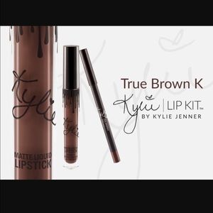 ONE DAY SALE Kylie Lip Kit True Brown K