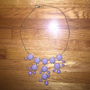 JCrew lavender bubble necklace
