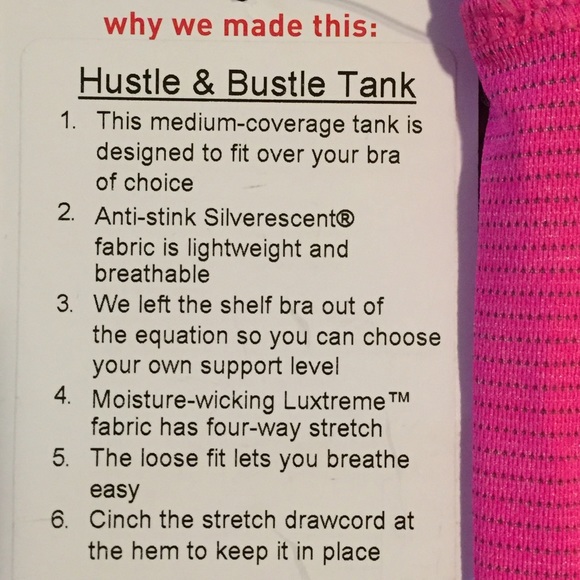 Lululemon Hustle and Bustle Tank NWT - Picture 4 of 4