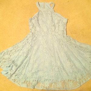 Blue dress