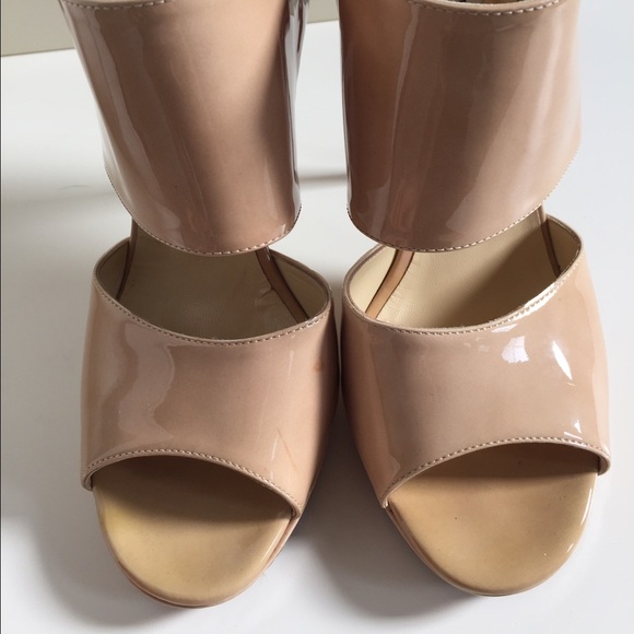 Jimmy Choo Nude Private Heels - Picture 2 of 4