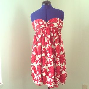 Mini Milly Flocked Frock || Size 2