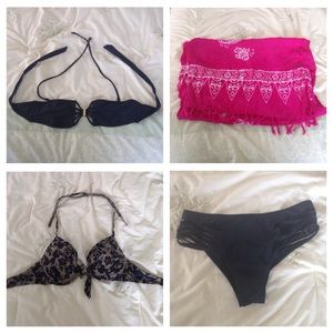NWOT Bikini beach bundle!! Freebies too!
