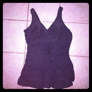 ❤️Black slimming swim dress 💃🏻💃🏻