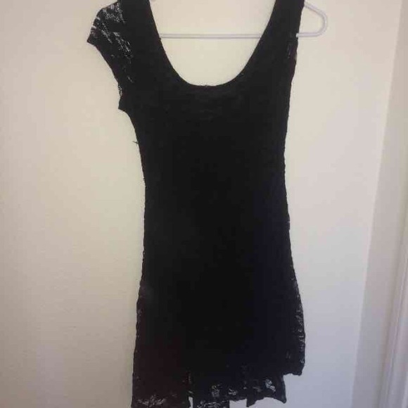 LA Hearts BLACK Skater Dress