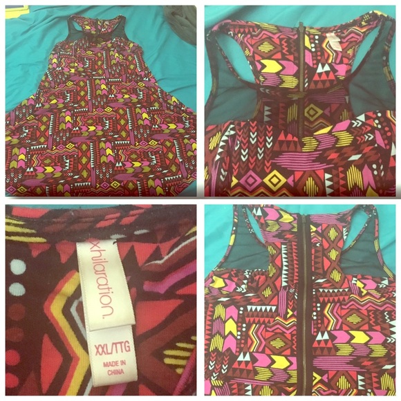 Xhilaration Aztec Dress sz. XXL