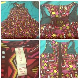 Xhilaration Aztec Dress sz. XXL