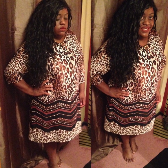 NWOT Animal Print Dress
