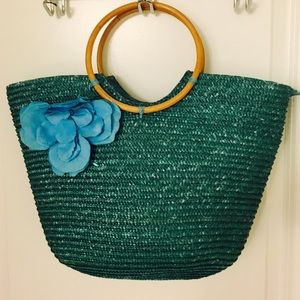Basket Tote Handbag