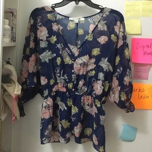 Forever 21 Floral Top