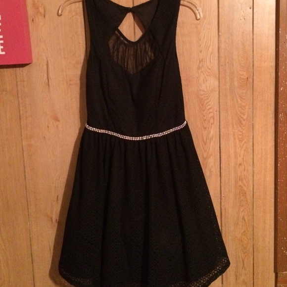 Black formal dress