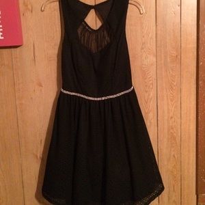Black formal dress