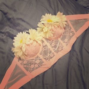 Festival bustier/corset - mermaid daisy