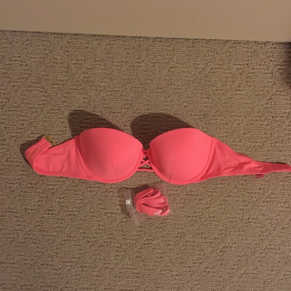 The Strappy Bandeau Swimsuit Top