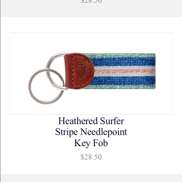 Smathers & Branson key fob heather surfer