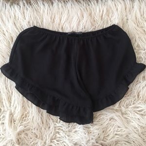 Brandy Melville Authentic Rare Black Vodi Shorts