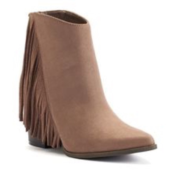 Candie's Shoes - Cute Fringe Booties