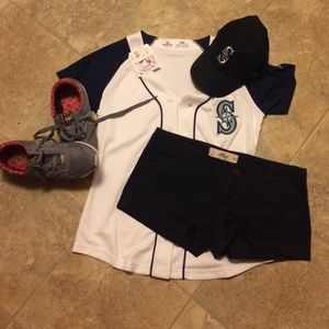 NWT seattle mariners baseball jersey
