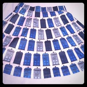 Doctor Who TARDIS skirt