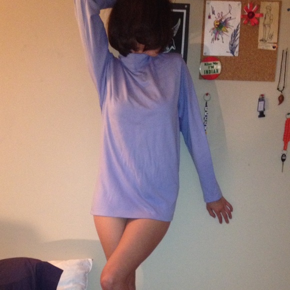 Cotton long sleeve turtleneck