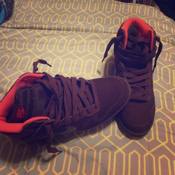 Nike dunk sky hi wedge sneaker