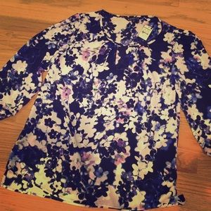 Express floral blouse