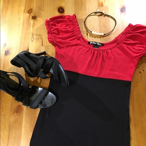 ⚡️LAST CHANCE⚡️Charlotte Russe Red/Black Minidress