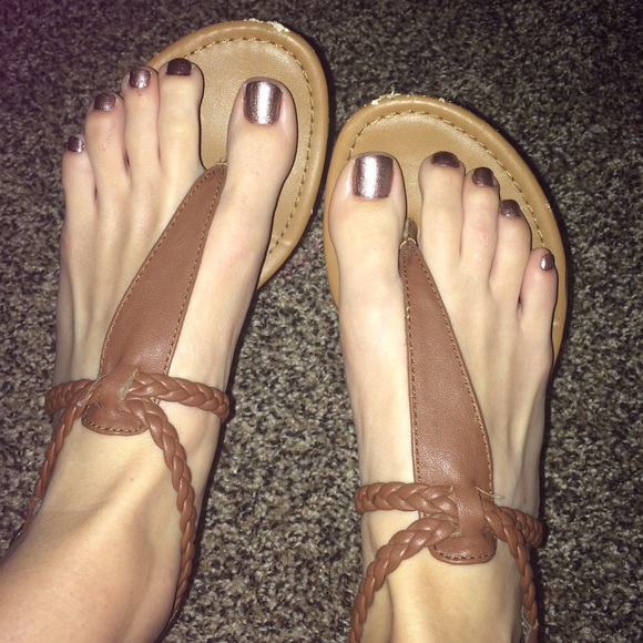 Braided Strappy Sandals
