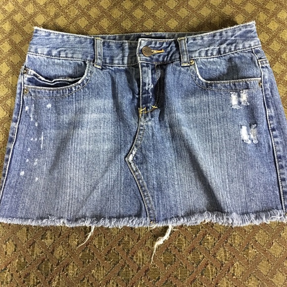 Aero Jean skirt