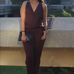 LAST CHANCE! Cross-front drapey jumpsuit - NWT