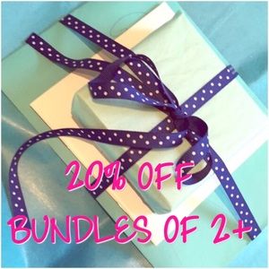 🛍🎉20% off bundles of 2+!!🎉🛍