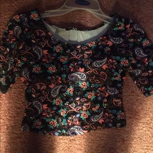 Brand-new crop top