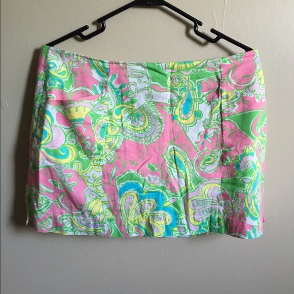 Lilly Pulitzer Chin Chin January Skort - EUC