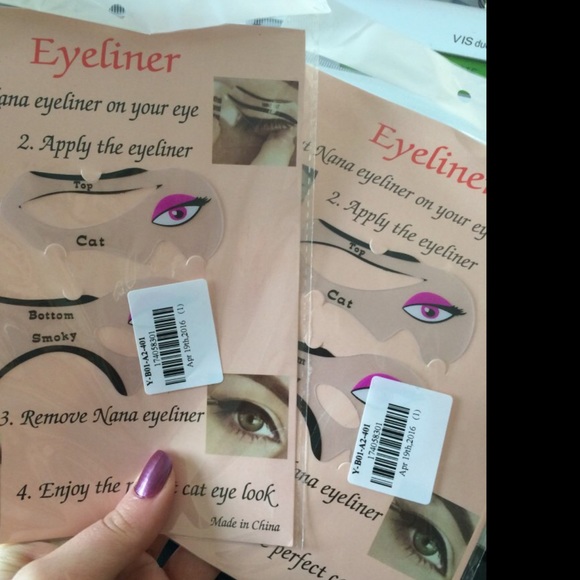 Eyeliner stencils PAIR 2 left - Picture 4 of 4