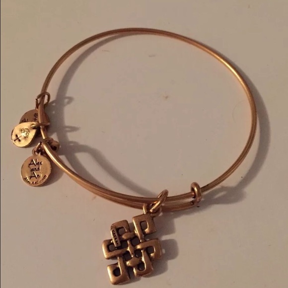Alex and Ani Bangle Bracelet Endless Knot