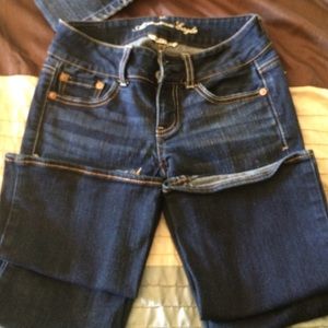 American eagle jeans double zero artist brand jean