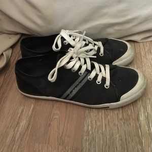 Black coach shoes