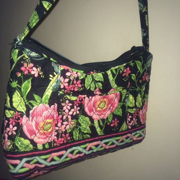 FLORAL PRINT VERA BRADLEY PURSE