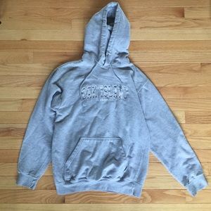 Gray hoodie