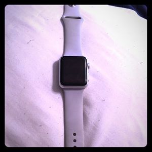 Apple Watch and two set of bands